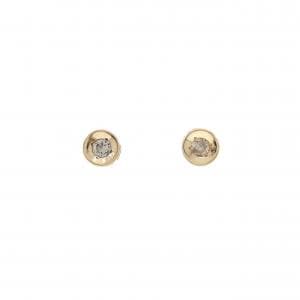 K18YG ダイヤモンド ピアス 0.20CT