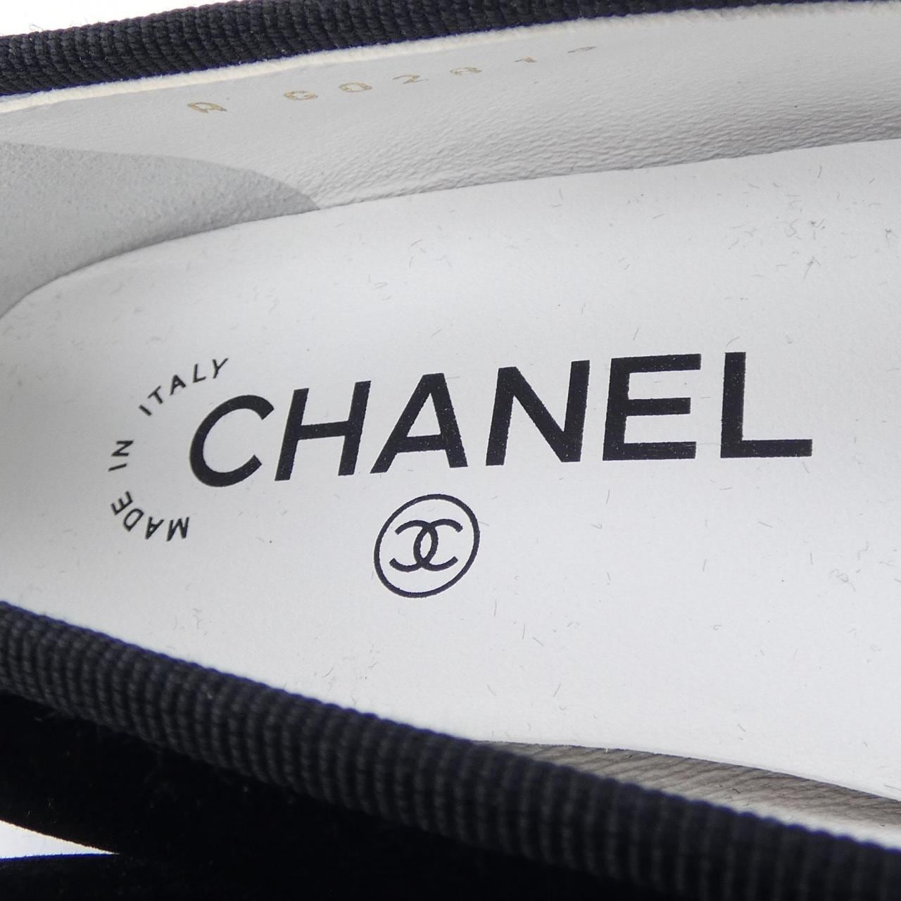 シャネル CHANEL バレリーナ G02819X56714 フラットシューズ