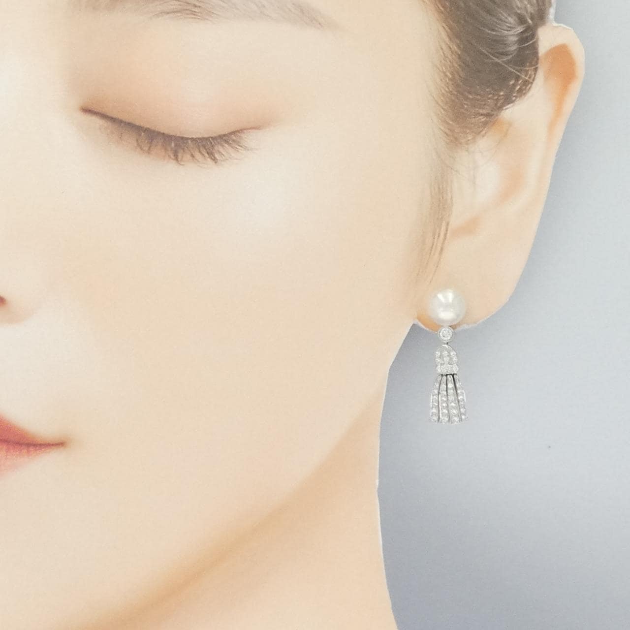 【ヴィンテージ】ティファニー アコヤパール ピアス 8.1mm