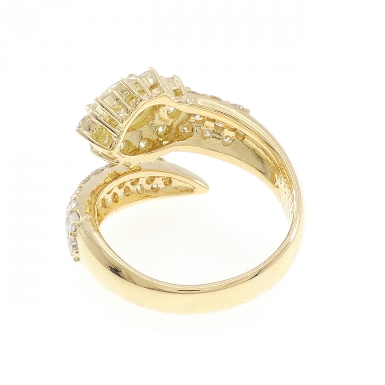 K18YG ダイヤモンド リング 0.522CT