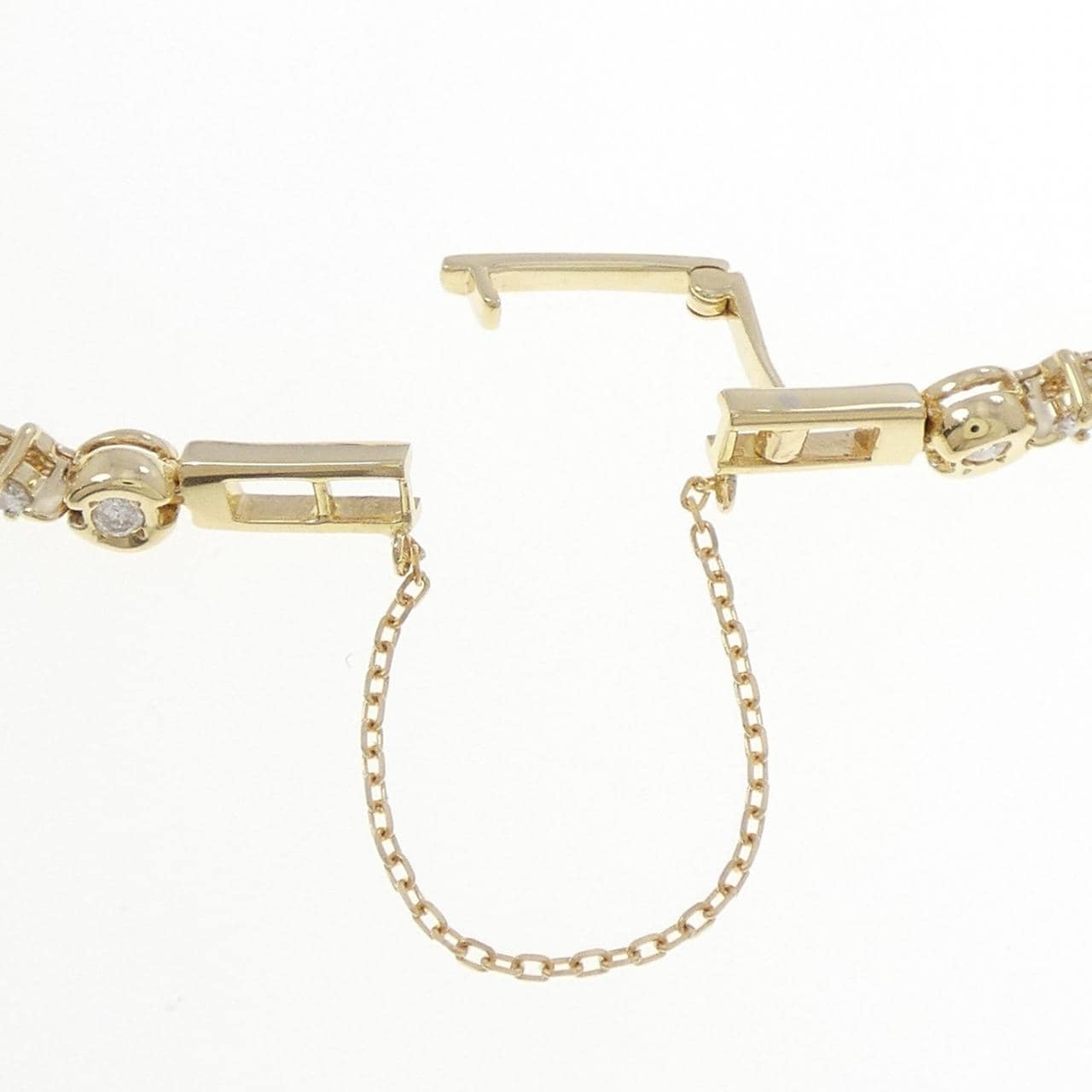 K18YG ダイヤモンド ブレスレット 1.00CT