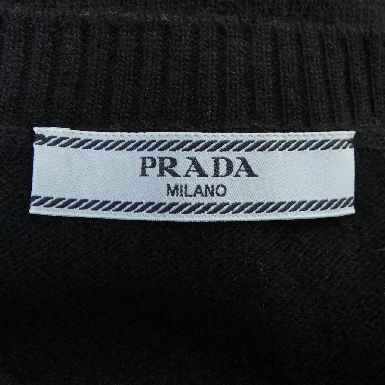 プラダ PRADA インターシャ ロゴ P24S1L S221 11N1 ニット
