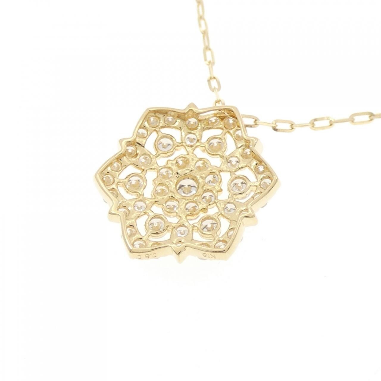 K18YG ダイヤモンド ネックレス 0.50CT