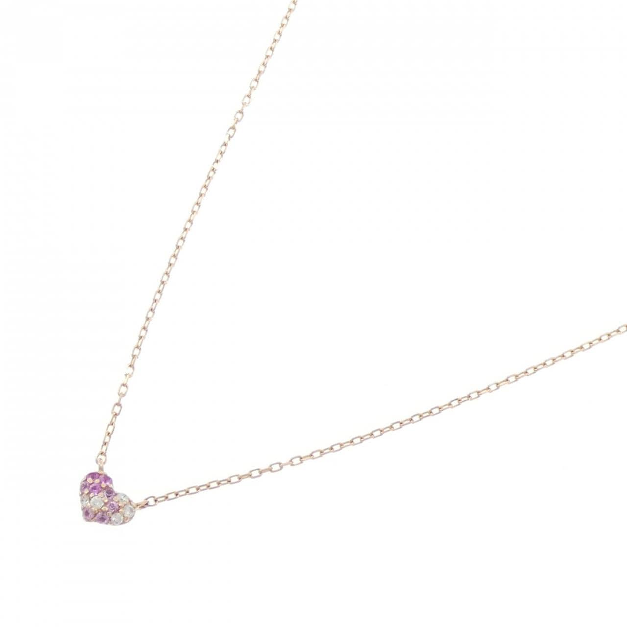 セイレーン アズーロ サファイヤ ネックレス 0.03CT