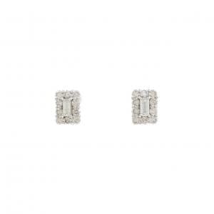 【新品】PT900 ダイヤモンド ピアス 0.44CT
