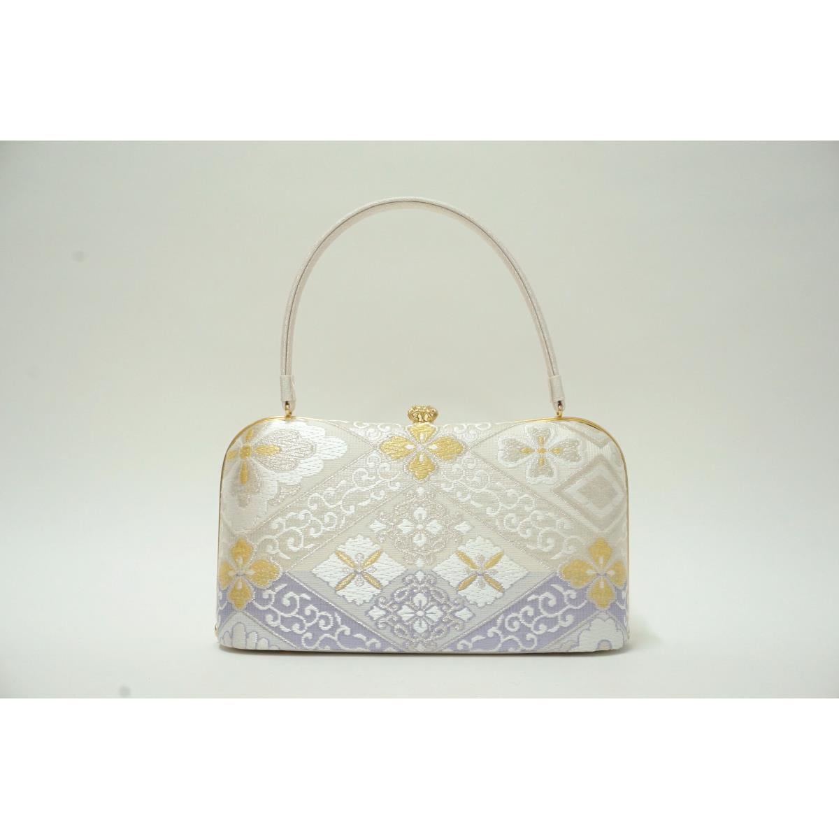 【新品】草履バッグセット　白梅　Ｌサイズ