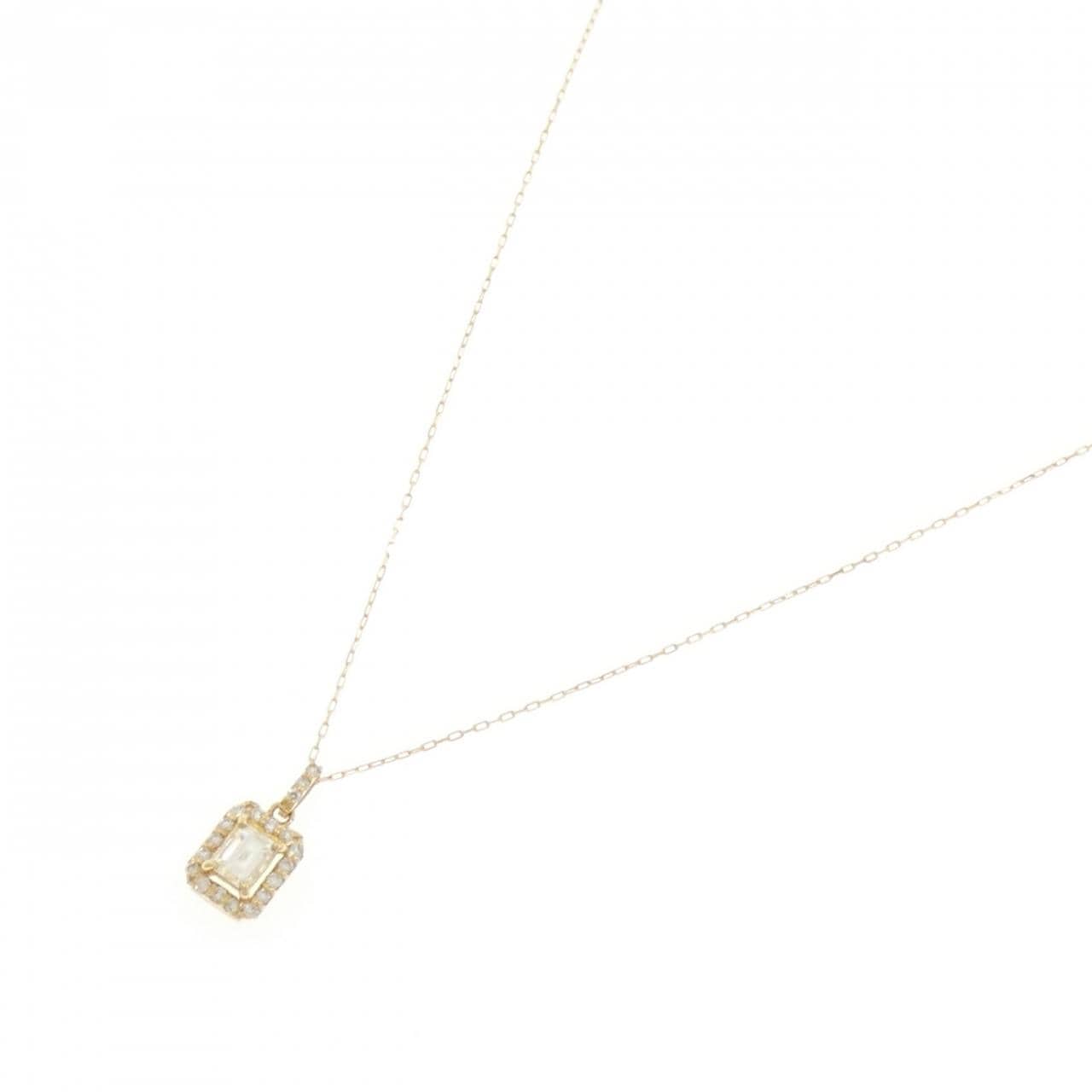 【新品】K18YG ダイヤモンド ネックレス 0.17CT