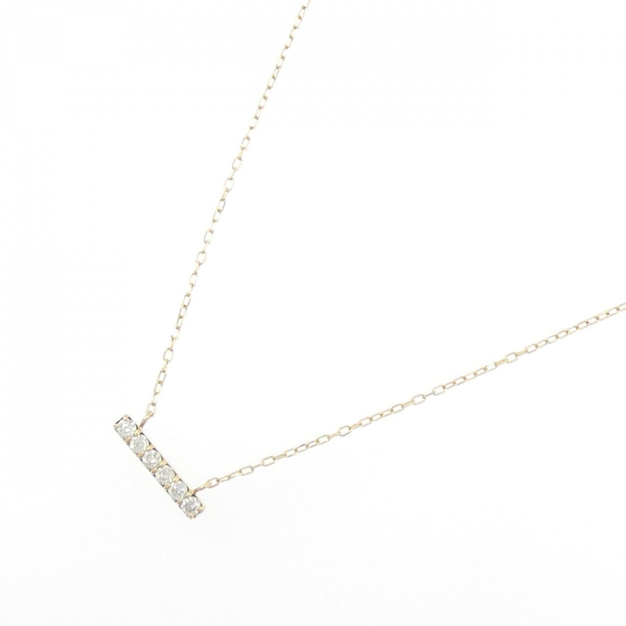 K18YG ダイヤモンド ネックレス 0.10CT