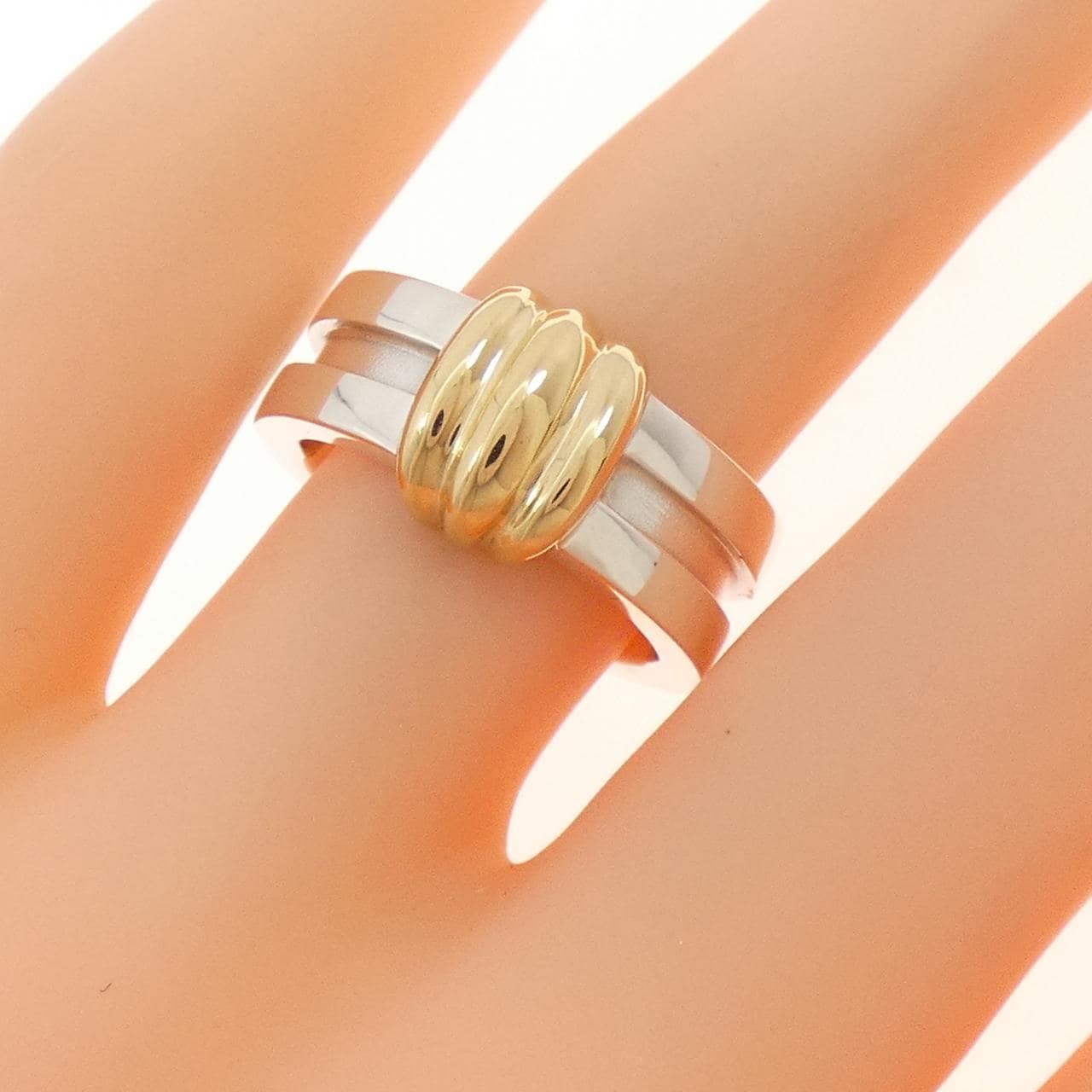 【ヴィンテージ】ティファニー 925/750YG リング