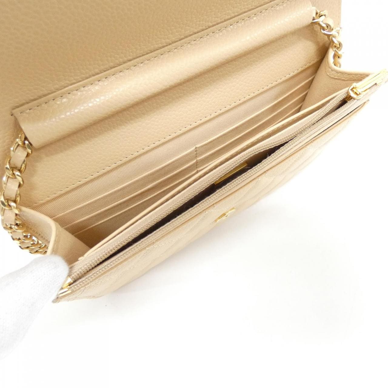 シャネル タイムレスクラシック ライン AP0250 チェーンウォレット