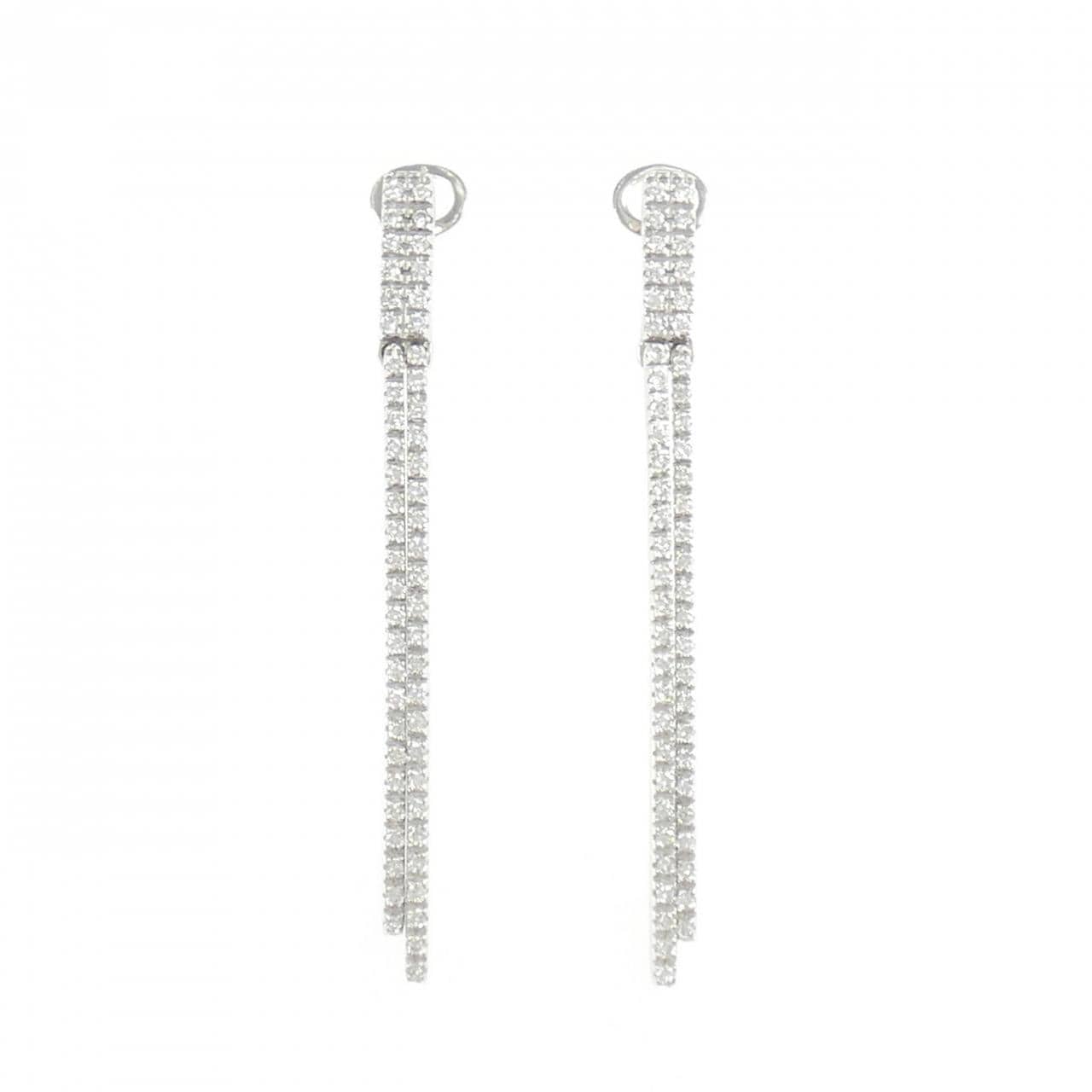 ポンテヴェキオ ダイヤモンド ピアス 0.62CT