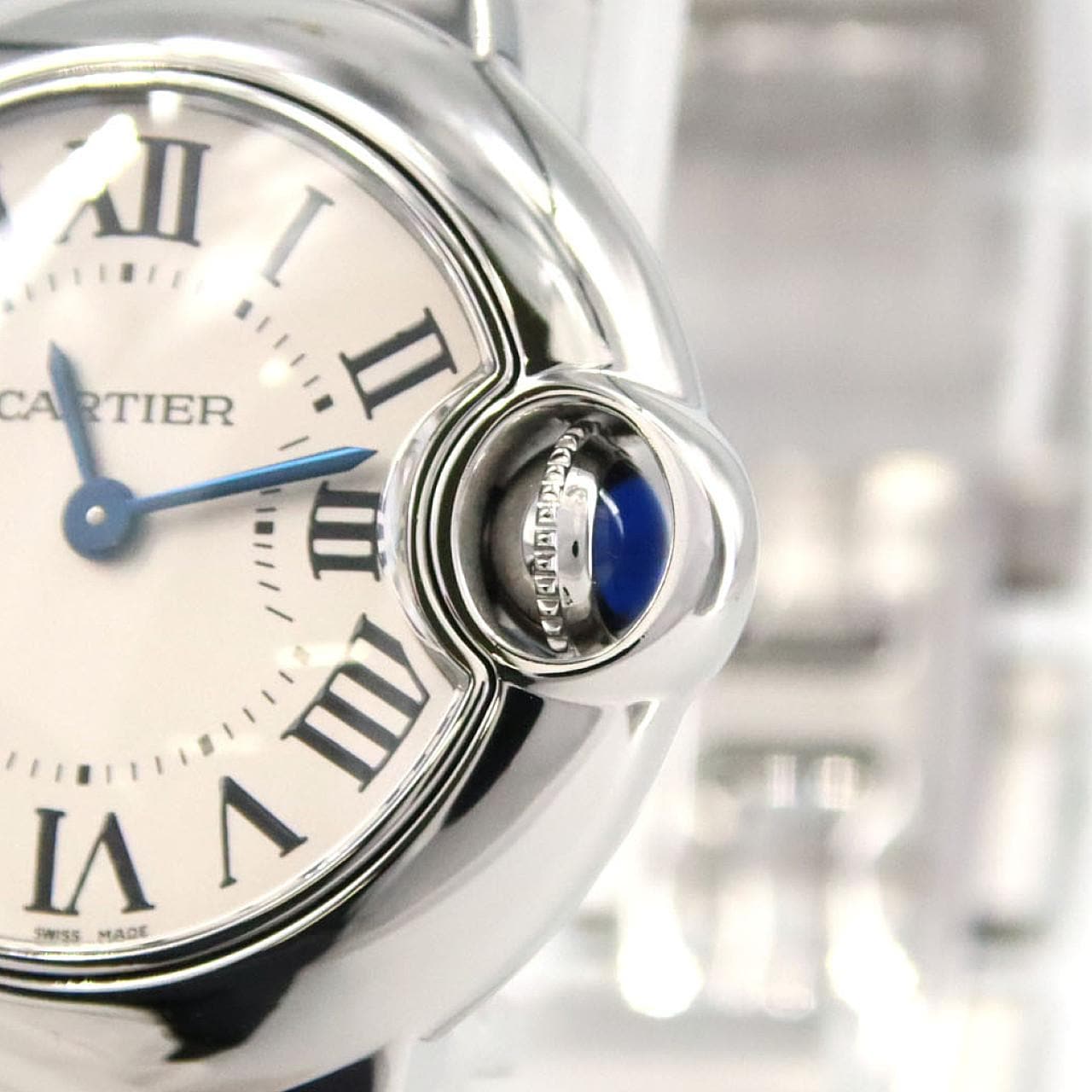 カルティエ バロンブルーSM W69010Z4 SS クォーツ