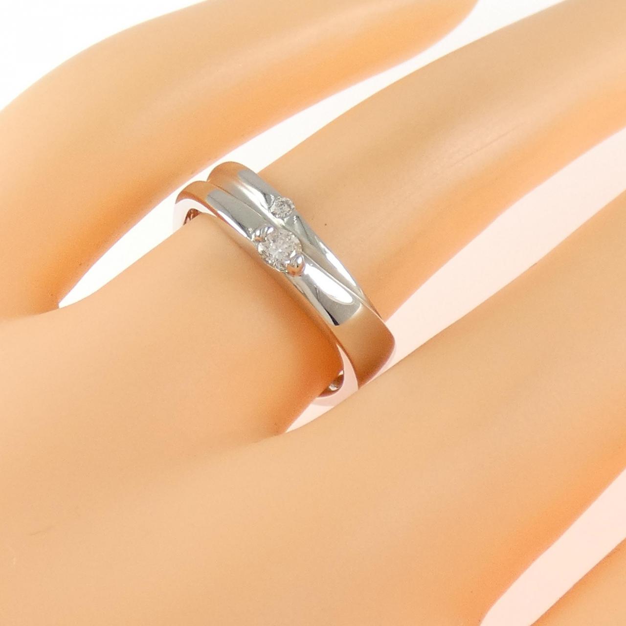 PT900 ダイヤモンド リング 0.12CT