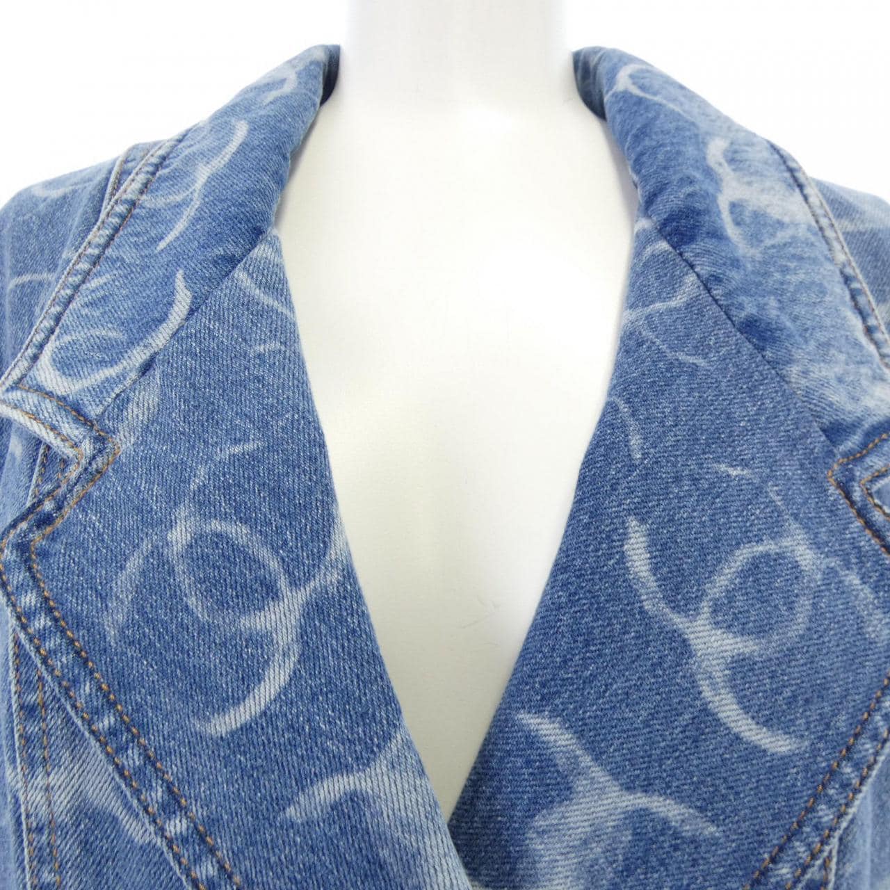 シャネル CHANEL LOOK34 P75545V67154 デニムジャケット