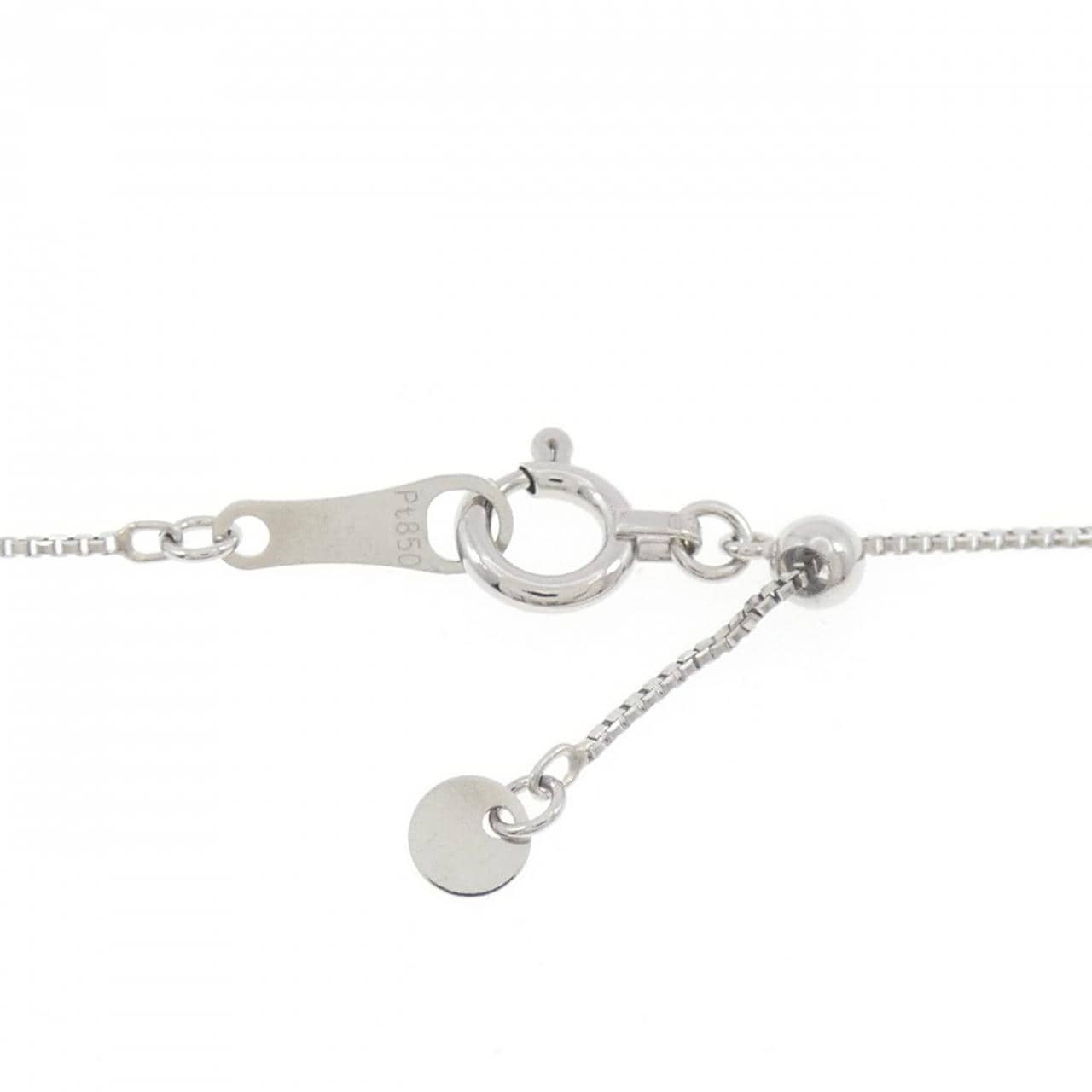 PT900/PT850 ヒスイ ネックレス 3.66CT