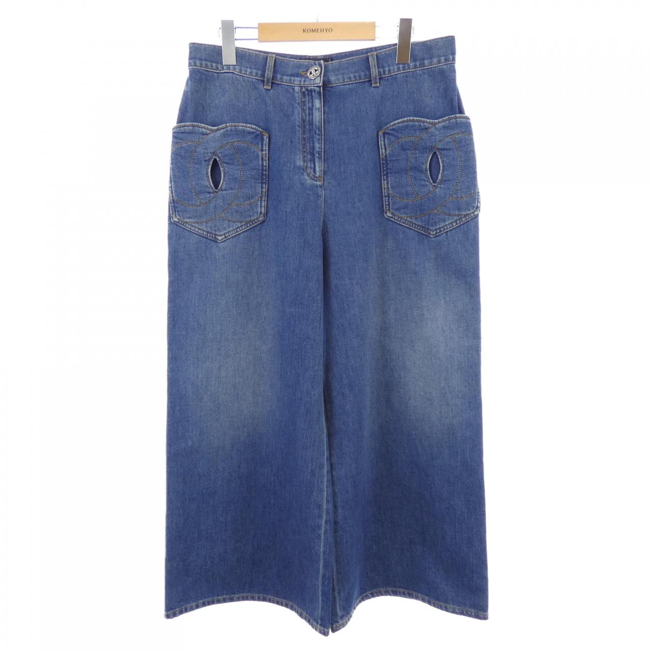 シャネル CHANEL LOOK13 P76748V68698 ジーンズ