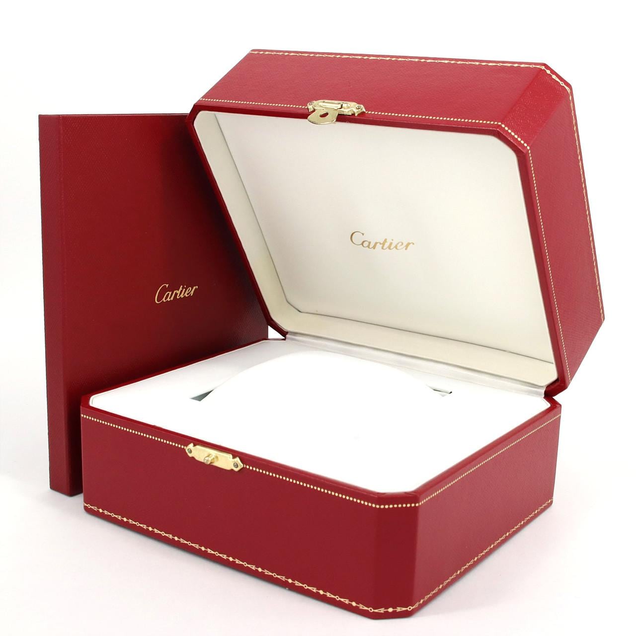 Cartier Ballon 藍色 SM PG Combi・11P W3BB0 005 SSxPG石英
