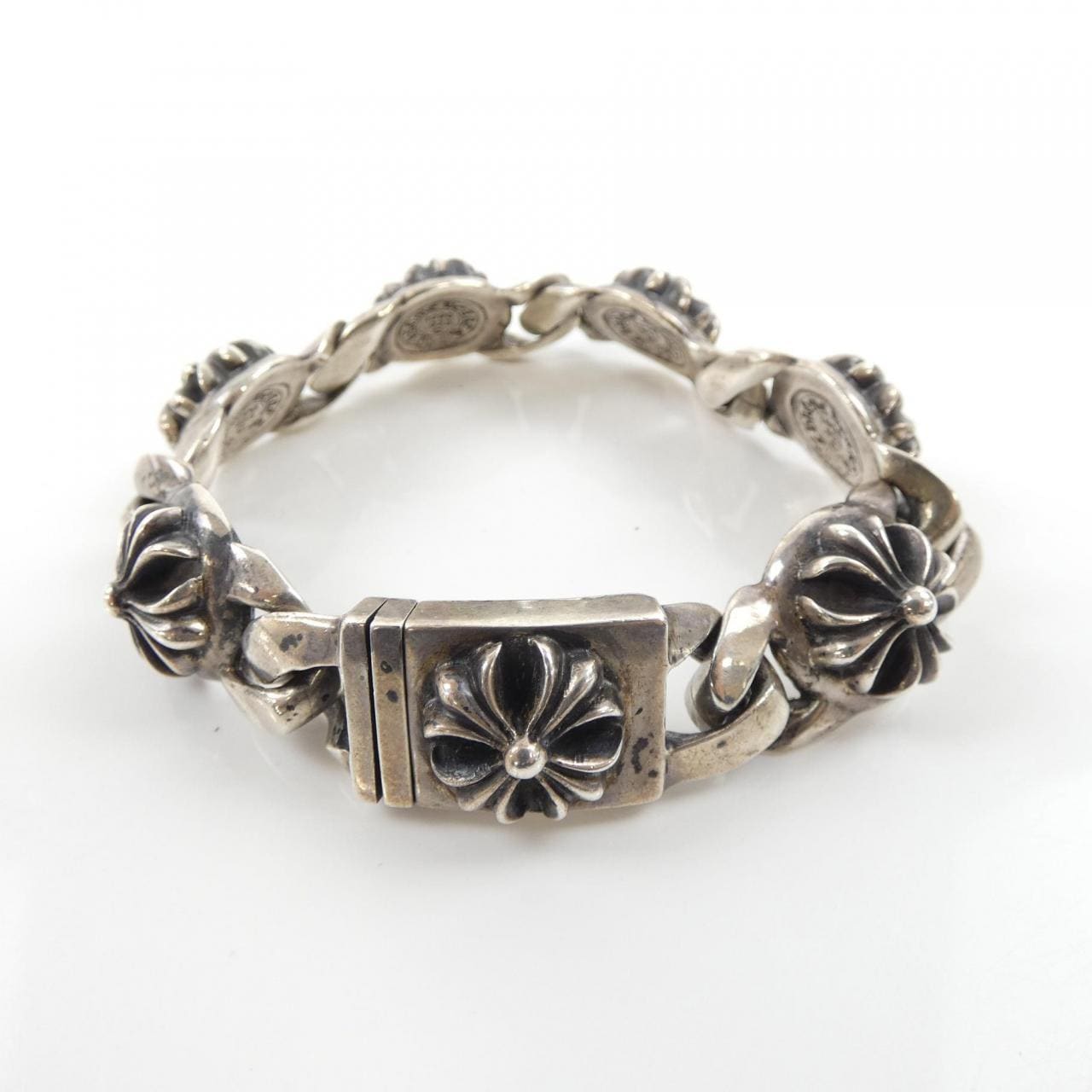 クロムハーツ CHROME HEARTS CROSS LINK　6LINK 2354 304 7200 0250 BRACELET