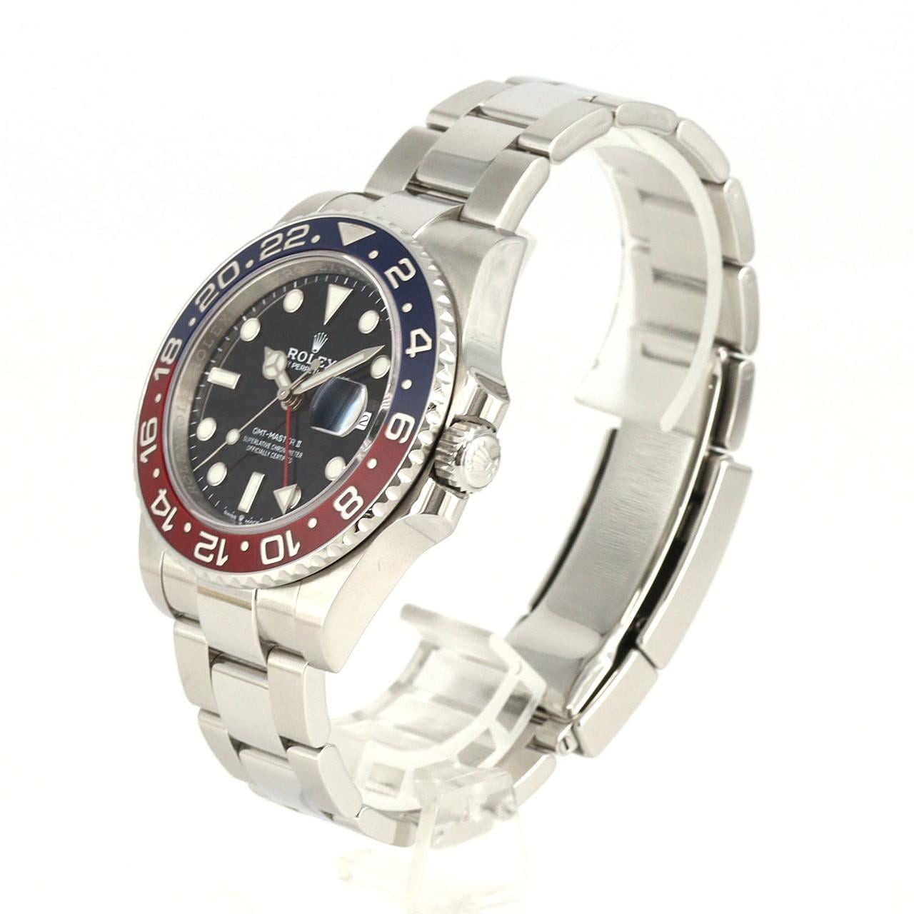 ロレックス GMTマスターⅡ 126710BLRO･3 SS 自動巻 ランダム番