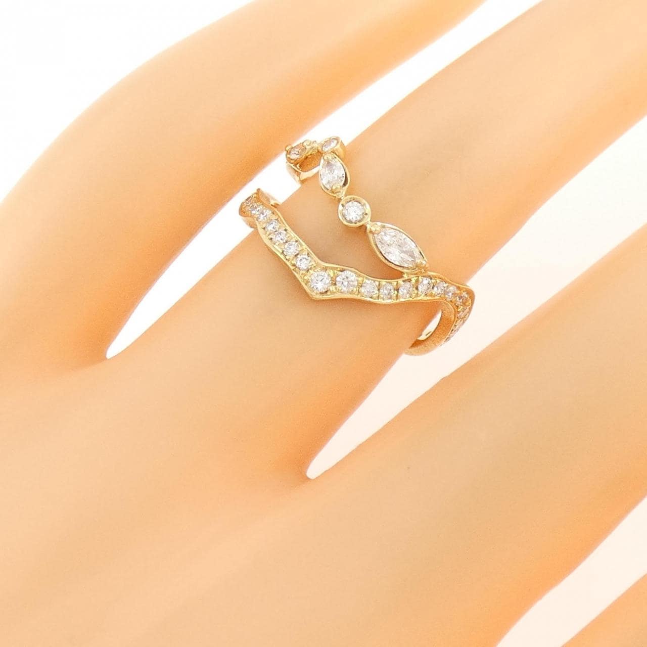 ミラモア ダイヤモンド リング 0.35CT