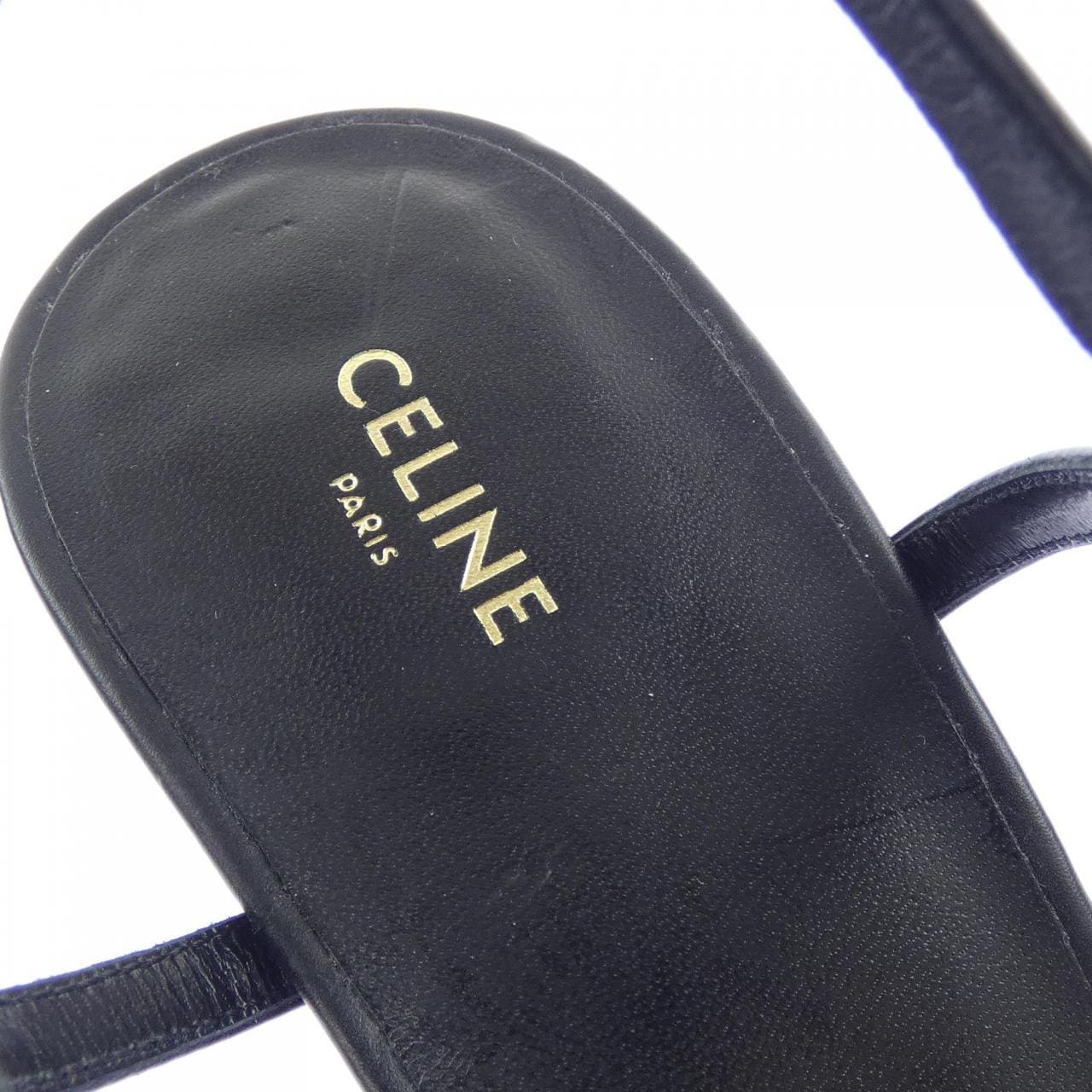 セリーヌ CELINE KITTEN トリオンフストラップ 347873676C パンプス