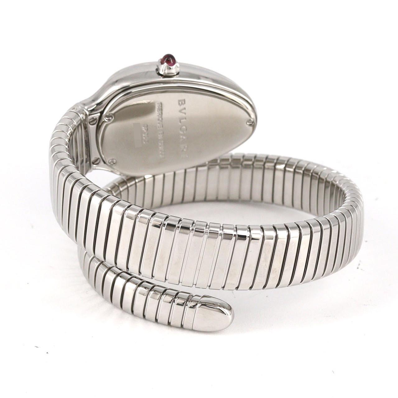 ブルガリ セルペンティトゥボガス/D Lサイズ SP35S/SP35BDSDS.1T SS クォーツ