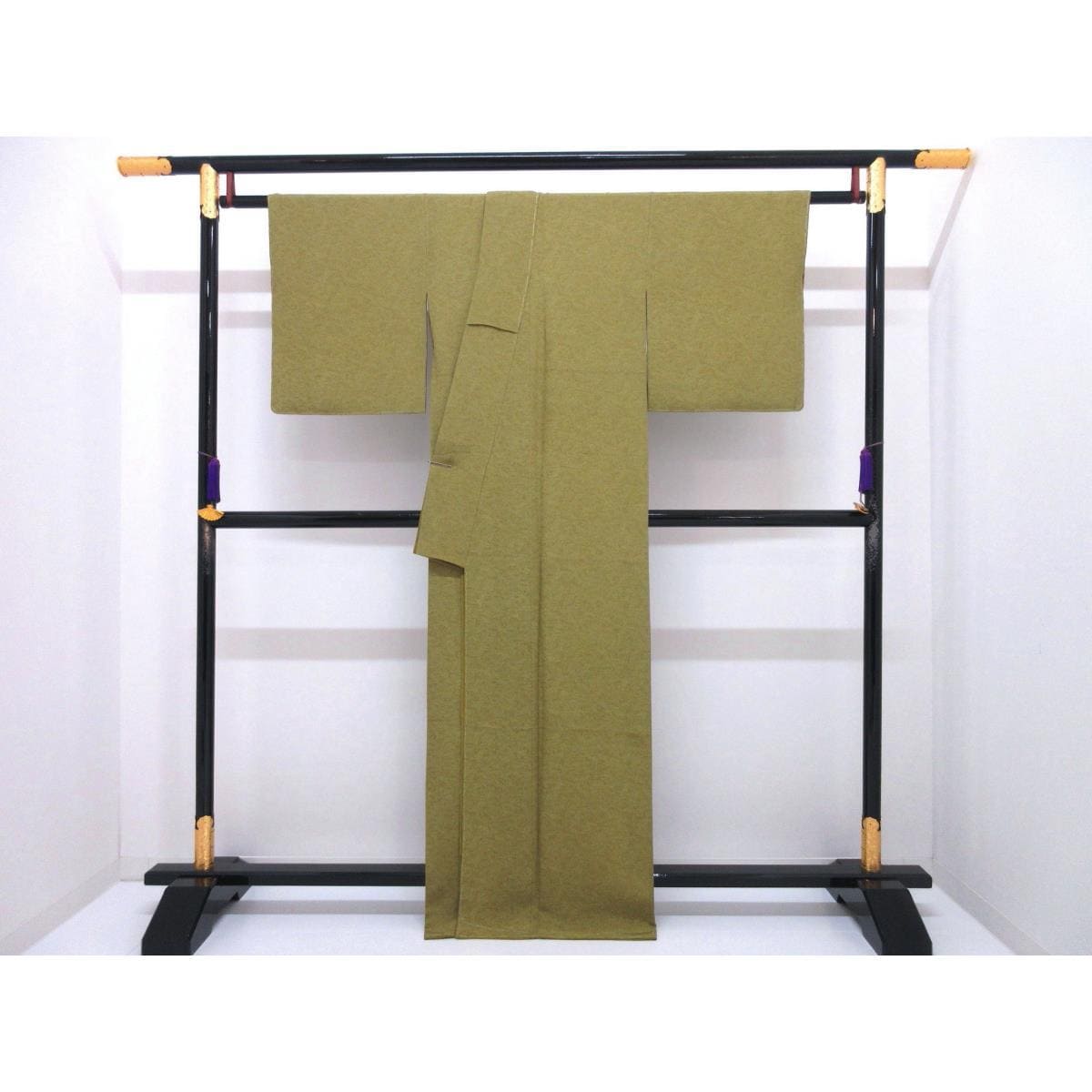 【未使用品】小紋　江戸小紋　細合俊男　身幅Ｌ寸