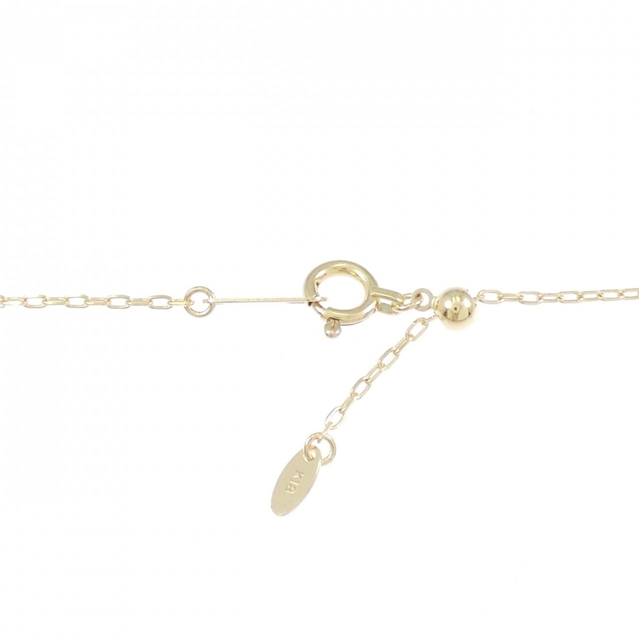K18YG ダイヤモンド ネックレス 0.293CT