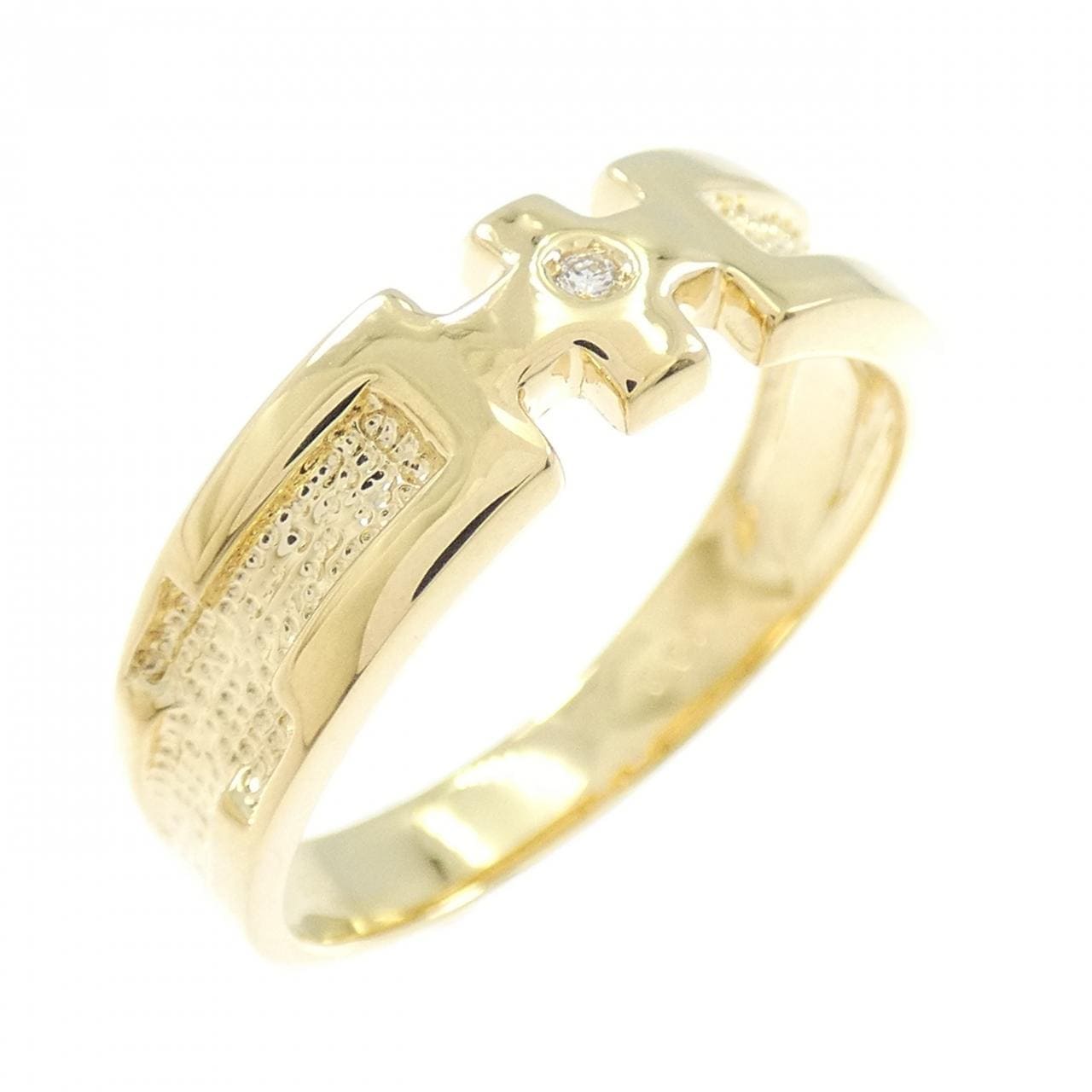【新品】K18YG ダイヤモンド リング 0.01CT