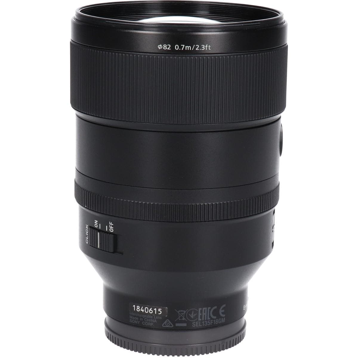 ＦＥ１３５ｍｍ　Ｆ１．８ＧＭ（ＳＥＬ１３５Ｆ１８ＧＭ）