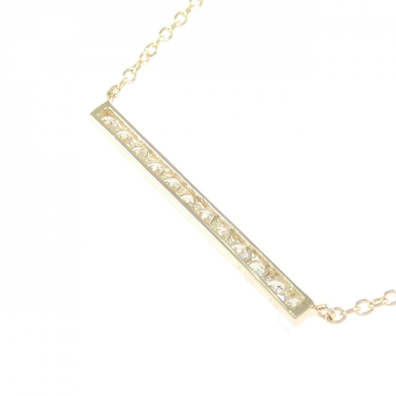 【リメイク】K10YG ダイヤモンド ネックレス 0.20CT