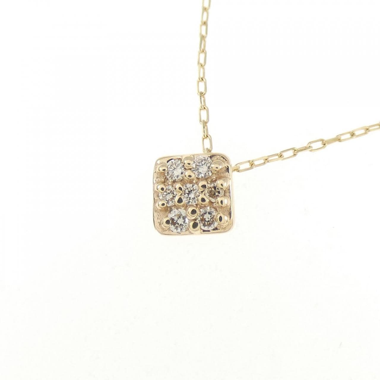 K10YG ダイヤモンド ネックレス