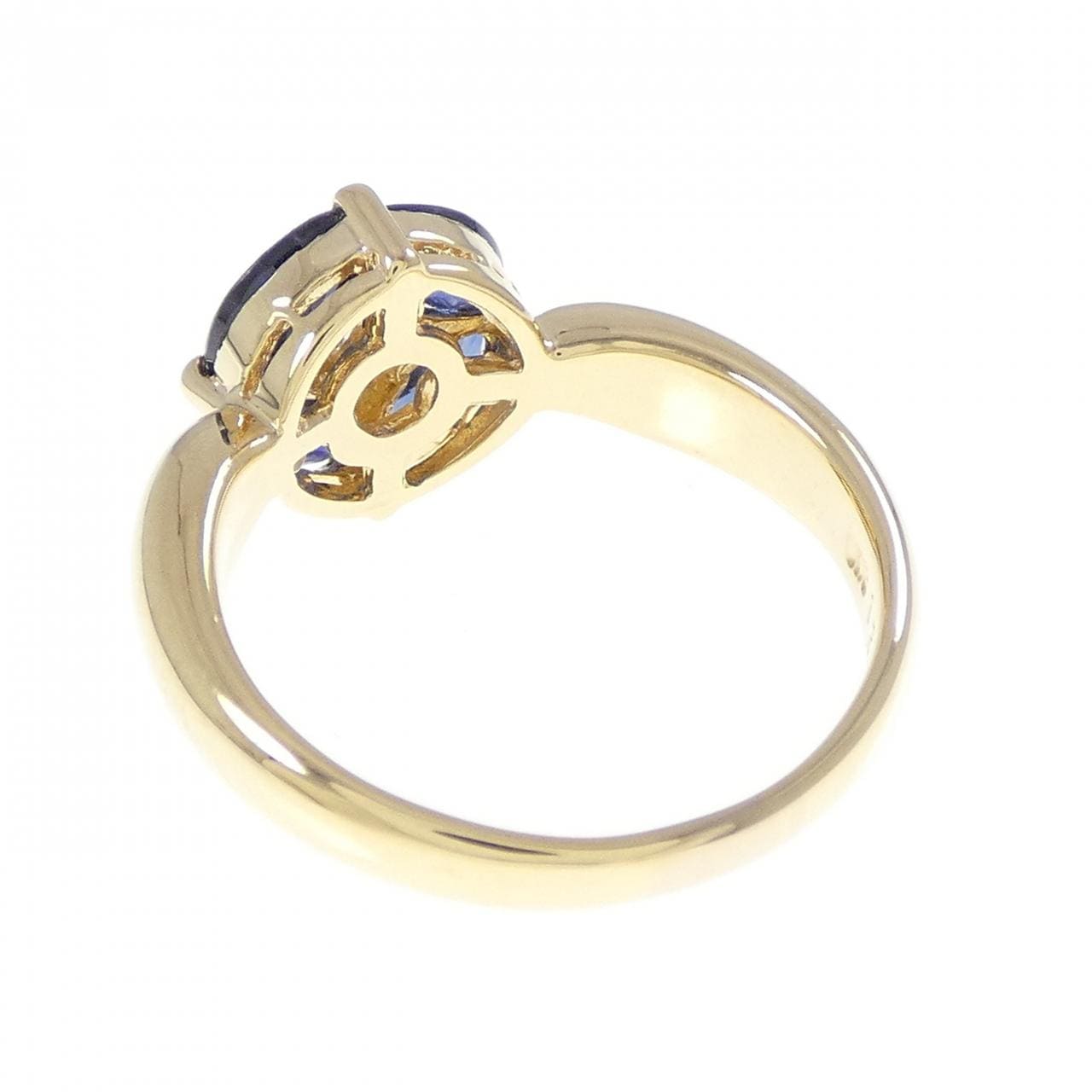 K18YG サファイヤ リング 1.34CT