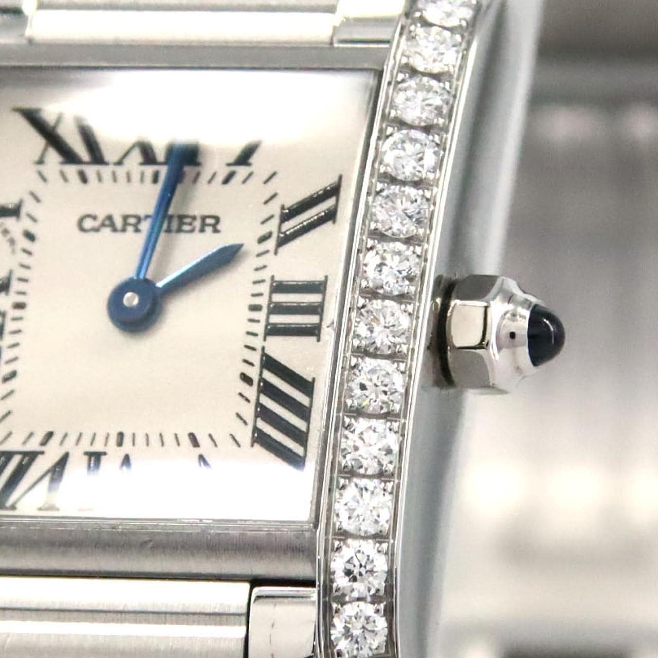 カルティエ タンクフランセーズSM/D W4TA0008 SS クォーツ