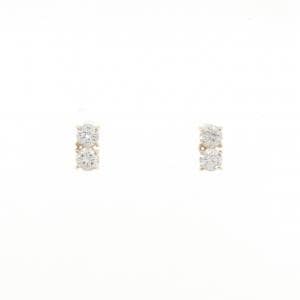 【リメイク】K10YG ダイヤモンド ピアス 0.30CT