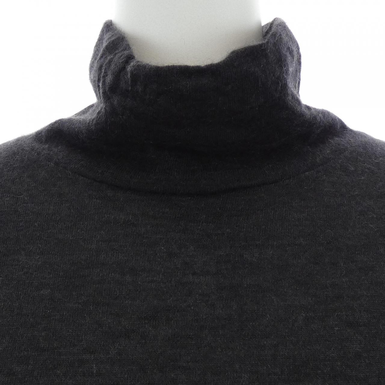 【ヴィンテージ】エルメス HERMES タートルネック 長袖 ニット