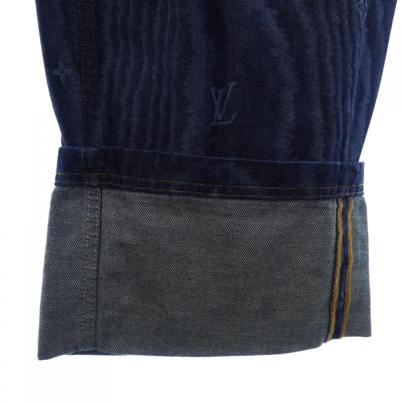 ルイヴィトン LOUIS VUITTON カフ デニムスケートパンツ HTD07WVON ジーンズ
