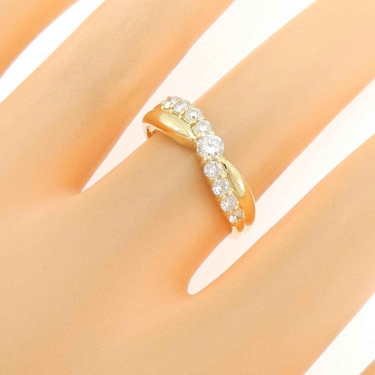 K18YG ダイヤモンド リング 0.51CT