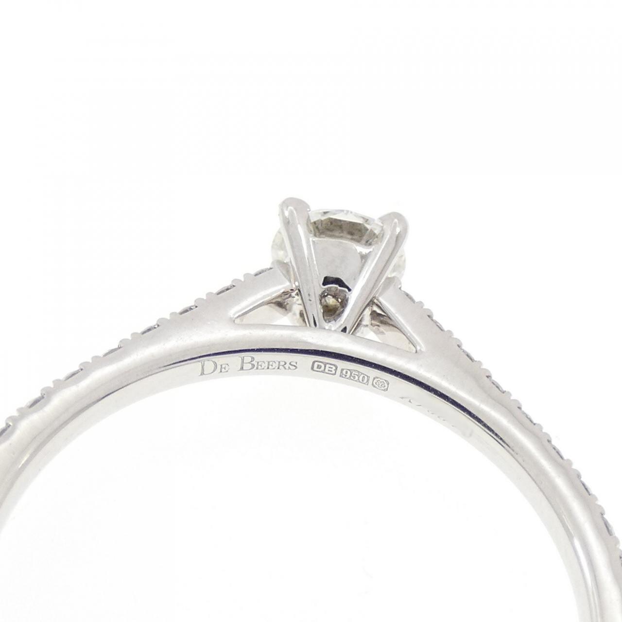 デビアス ダイヤモンド リング 0.30CT (H SI2)