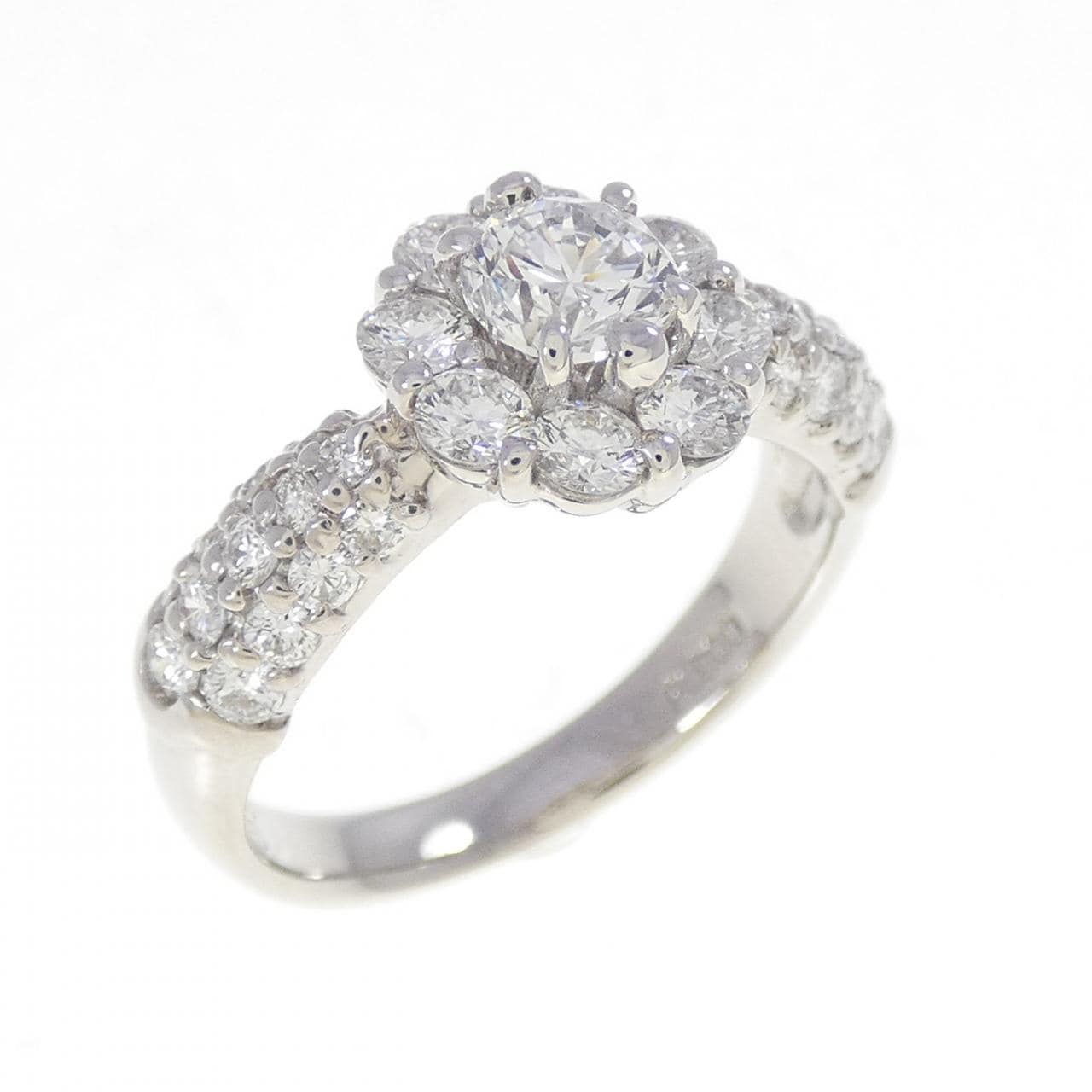 PT900 ダイヤモンド リング 0.505CT E VS1 Fair