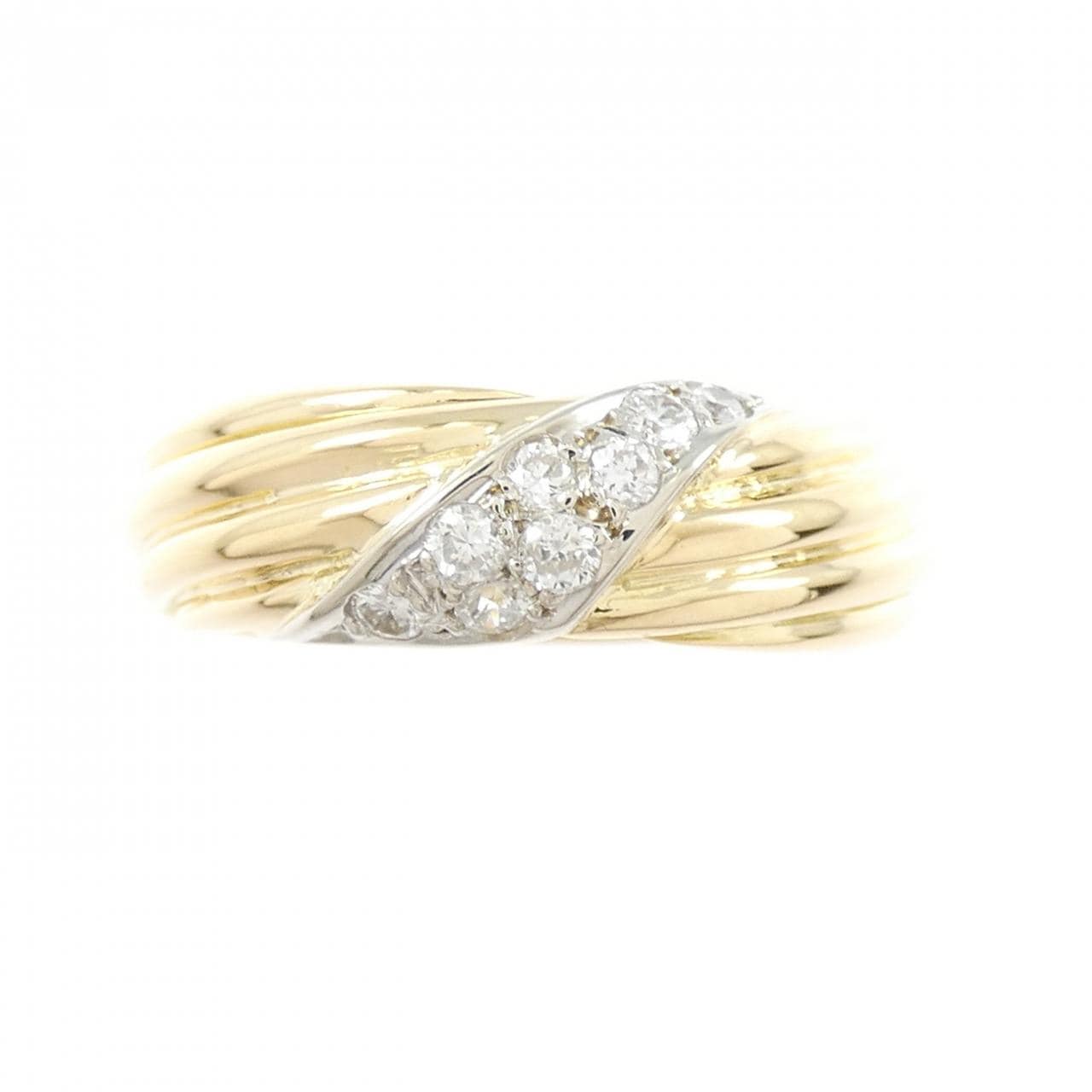 18KTYG/18KTWG ダイヤモンド リング