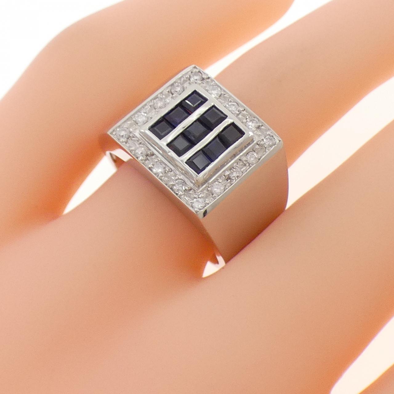 PT900 サファイア リング 0.90CT