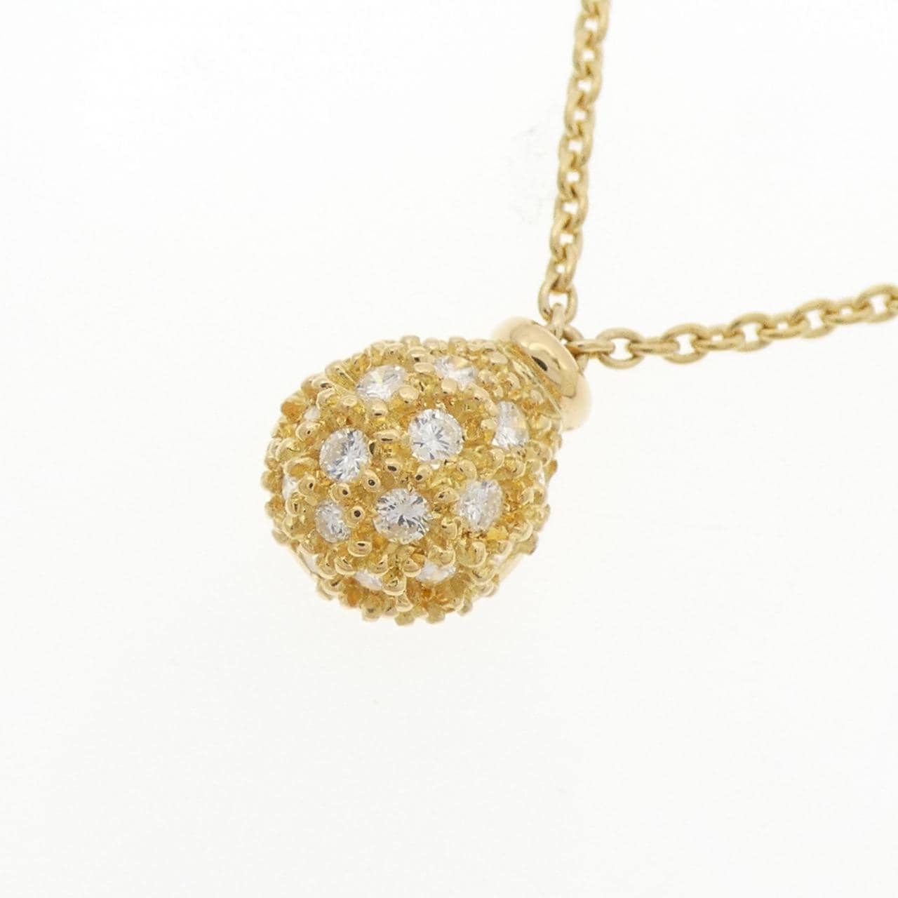 750YG ダイヤモンド ネックレス