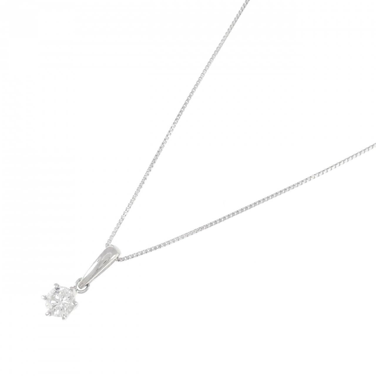 PT Solitaire Diamond Necklace 0.26CT