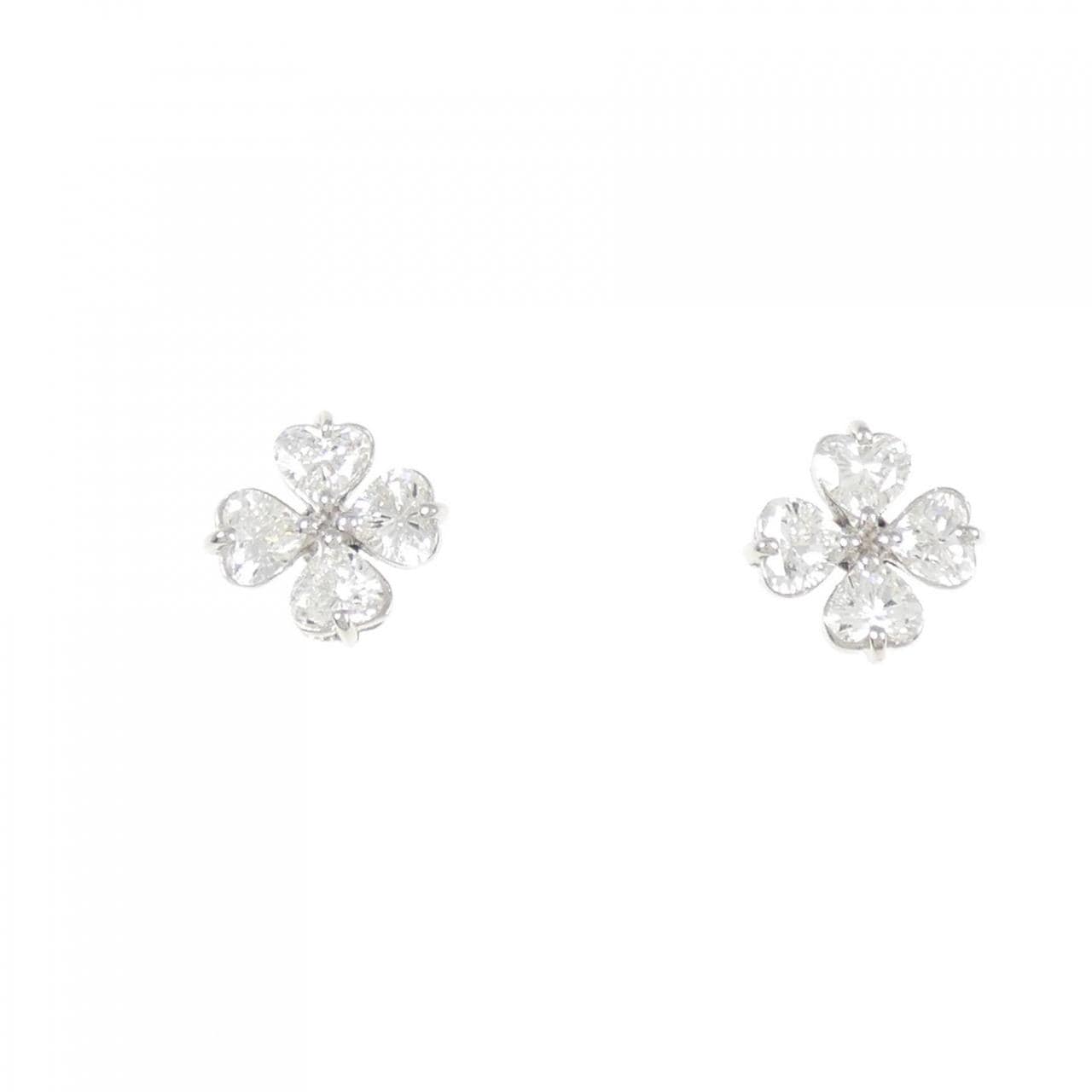 [BRAND NEW] PT Diamond Earrings 0.531CT 0.531CT F VVS1-VS1 Heart Shape