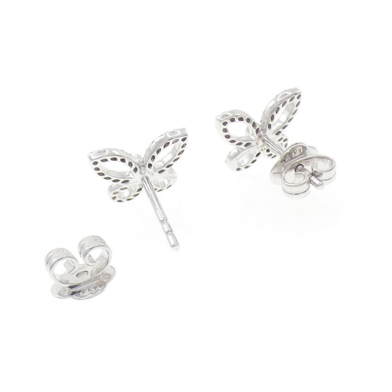 グラフ ミニ バタフライ ピアス