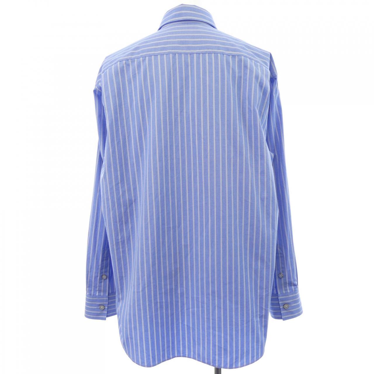 ルイヴィトン LOUIS VUITTON ジャカードピンストライプロングスリーブシャツ HUS82WW66 シャツ