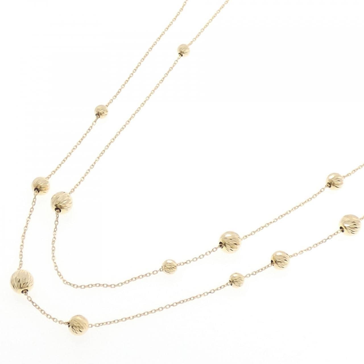 K18YG necklace