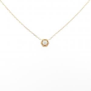 アガット ダイヤモンド ネックレス 0.02CT