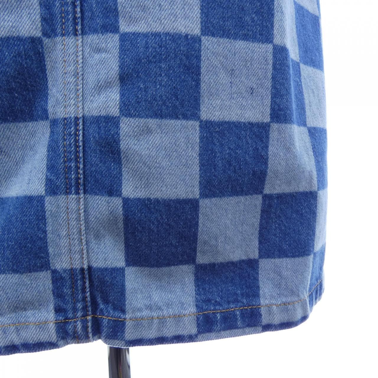ルイヴィトン LOUIS VUITTON ダミエデニムスカート LVリミックス FQSK79RXZ スカート